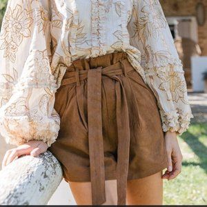 Miss June Paris Suede shorts size 1 (small)
